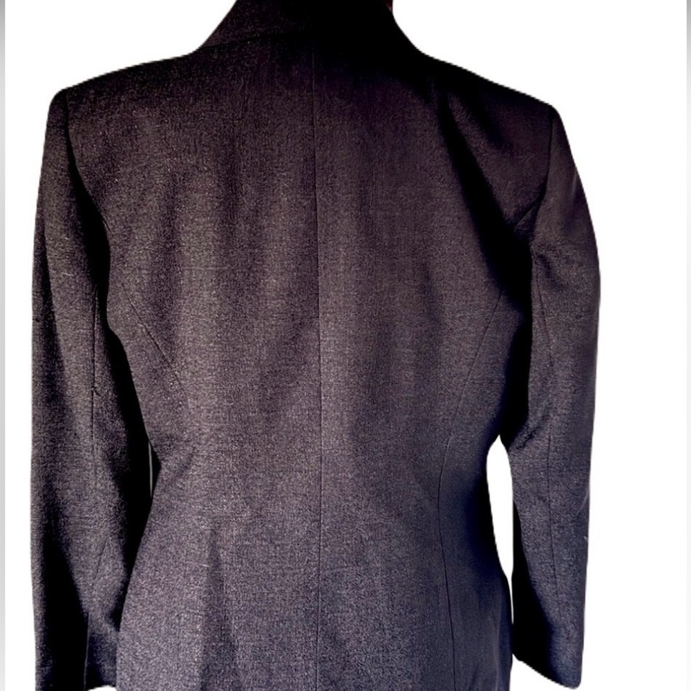 Clio NWT Classic Black Tailored Pants Suit Size 12P - Picture 6 of 9